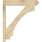 Ekena Millwork Imperial Rough Sawn Arts and Crafts Outlooker, Douglas Fir, 6"W x 30"D x 34"H OUT06X30X34IMP03RDF - alternate 3